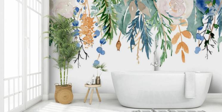 Bathroom Wallpaper Murals 