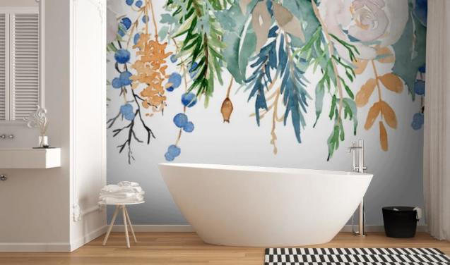 Bathroom Wallpaper Murals | Wallsauce US