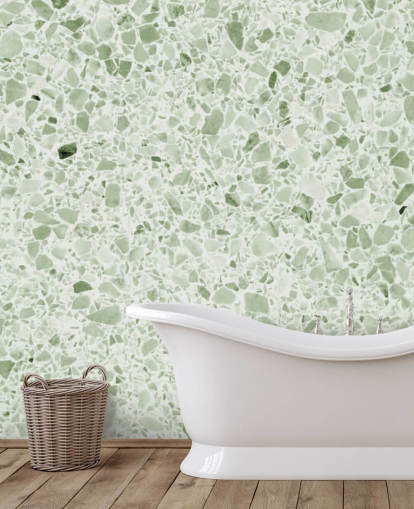 Lys grøn Terrazzo Baggrund Lys grøn Terrazzo Baggrund