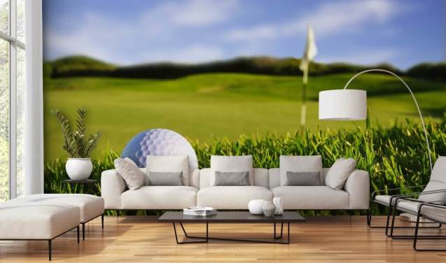 Golf Wallpaper & Golfing Wall Murals | Wallsauce US