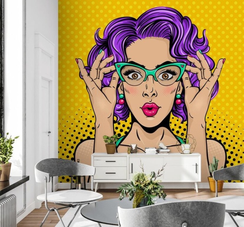 Retro Wallpaper & Wall Murals | Wallsauce US