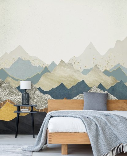 Marble and Concrete Effect Abstract Mountains Wallpaper Marble and Concrete Effect Abstract Mountains Wallpaper