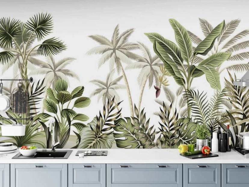 Leaf Wallpaper & Wall Murals | Wallsauce US