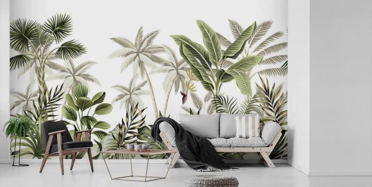 Leaf Wallpaper & Wall Murals | Wallsauce UK