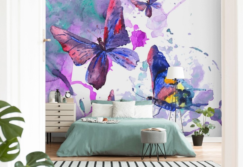 Butterfly Wallpaper | Wallsauce UK