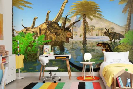 Cretaceous Swamp Wallpaper