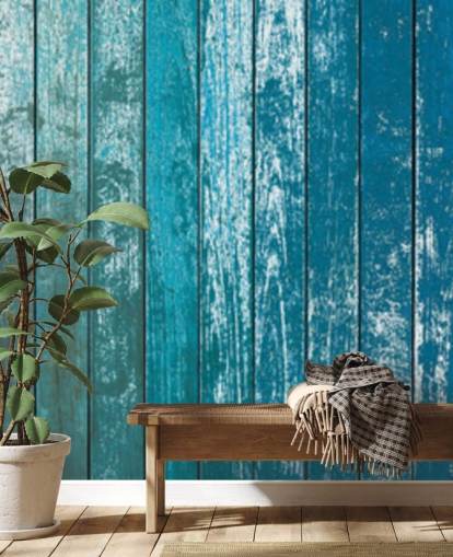 rustic old blue boards wallpaper rustic old blue boards wallpaper