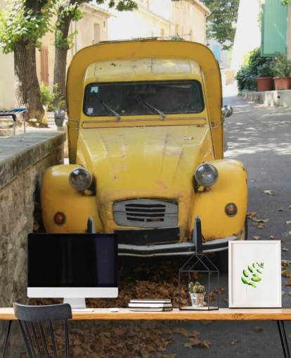 2CV Van Wall Mural Wallpaper 2CV Van Wall Mural Wallpaper