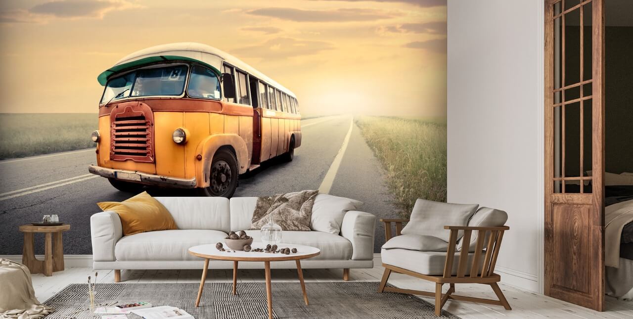 Old Bus Wall Mural | Wallsauce US