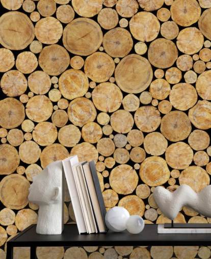 Log Pile Wallpaper Log Pile Wallpaper