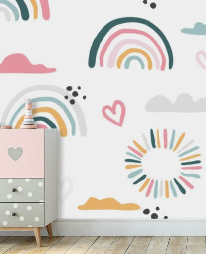 pastel rainbow doodles wallpaper pastel rainbow doodles wallpaper