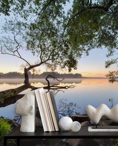 carta da parati murale Peaceful Lake View by 1x per casa, uffici e aziende carta da parati murale Peaceful Lake View by 1x per casa, uffici e aziende