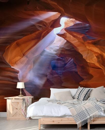 sandig grotta med ljusfiltrering genom tapeter sandig grotta med ljusfiltrering genom tapeter