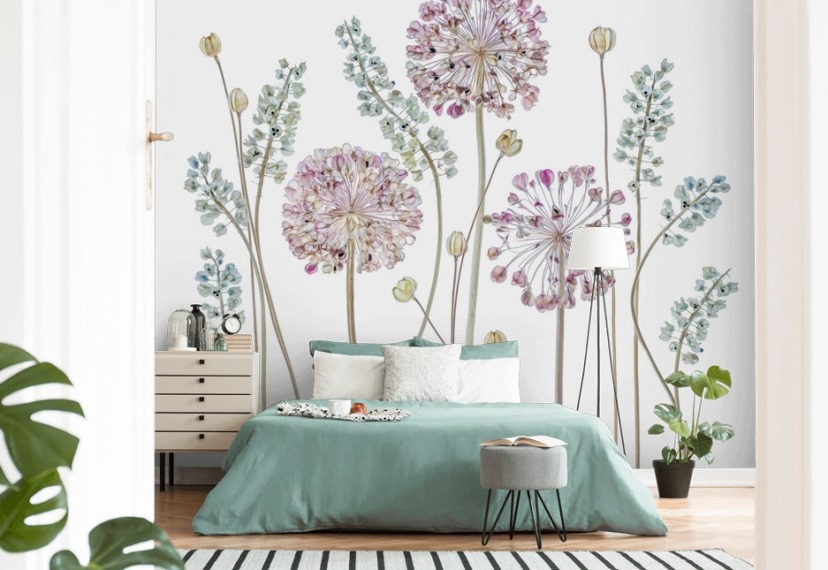 Floral Wallpaper and Flower Wall Murals | Wallsauce US