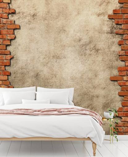 Brick Wall Frame Wall Mural Wallpaper Brick Wall Frame Wall Mural Wallpaper
