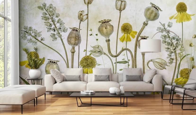 Floral Wallpaper and Flower Wall Murals | Wallsauce US