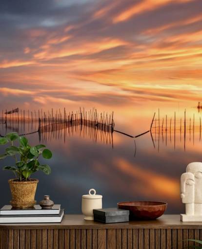 Fishnets Sunset Wallpaper Fishnets Sunset Wallpaper