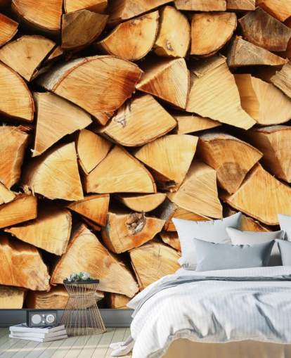 Chopped Wood Wallpaper Chopped Wood Wallpaper