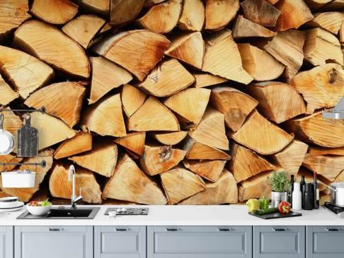 Gehacktes Holz Tapete
