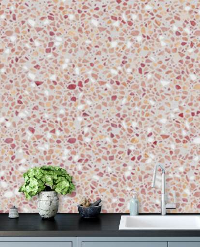 red and white terrazzo wallpaper red and white terrazzo wallpaper