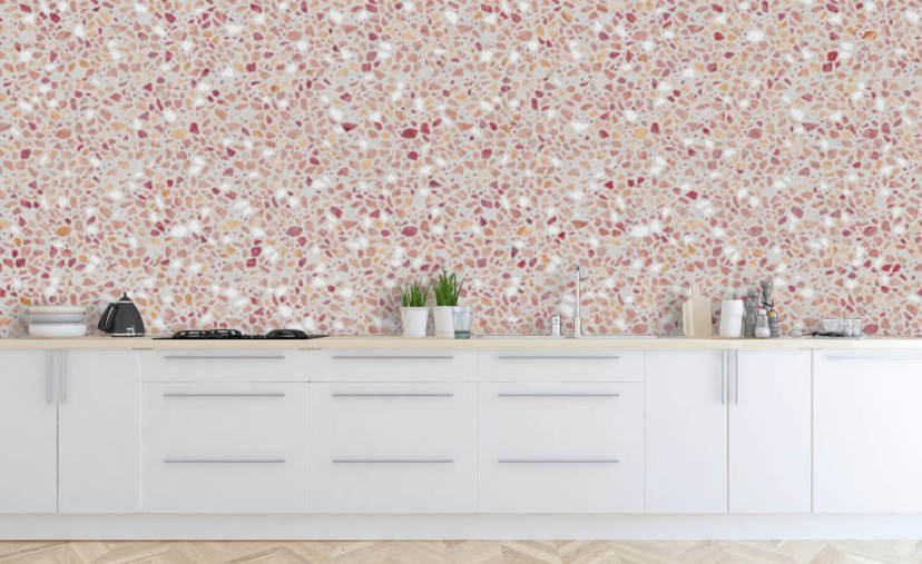 RoomMates Terrazzo Multi Colored Peel and Stick Wallpaper (Covers 28.18 sq.  ft.) RMK11277WP - The Home Depot