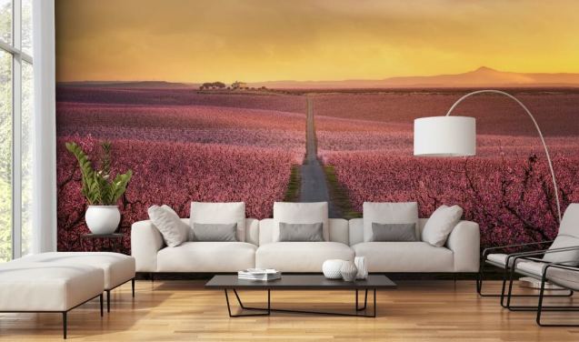Flowering 3D Effect Wallpaper