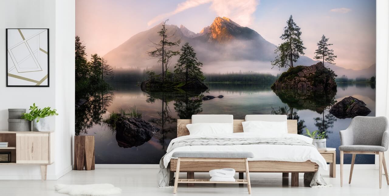 Natures Awakening Lake Wallpaper