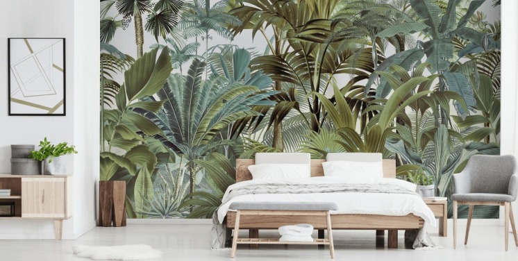 Palm Tree Wallpaper & Wall Murals | Wallsauce UK