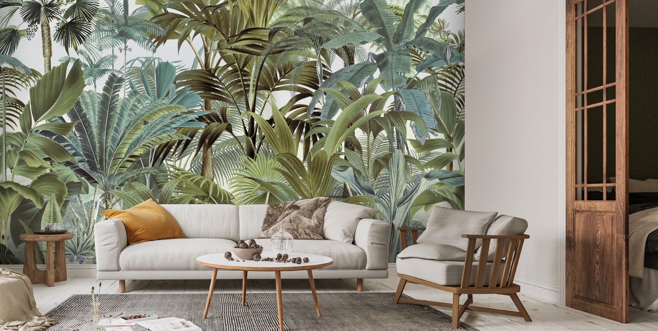 Tropical Landscape 2 Wallpaper | Wallsauce UK