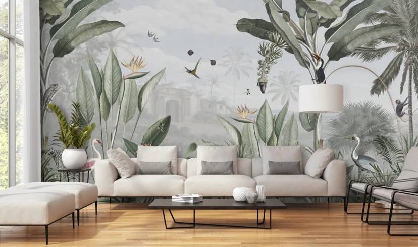 Jungle Wallpaper and Wall Murals | Wallsauce NZ