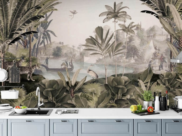 Create your Own Jungle Wallpaper Print  Love Chic Living