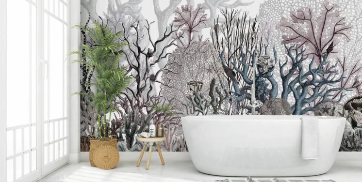 Ocean Wonders Coral Wallpaper