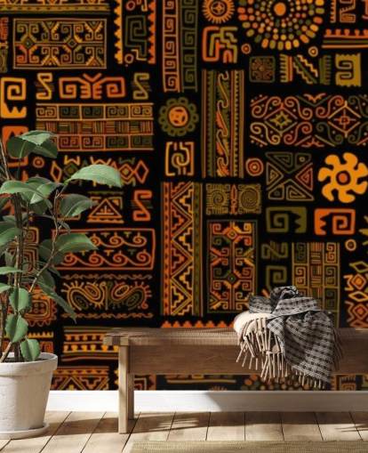 Autumnal Tones Orange Wallpaper Autumnal Tones Orange Wallpaper