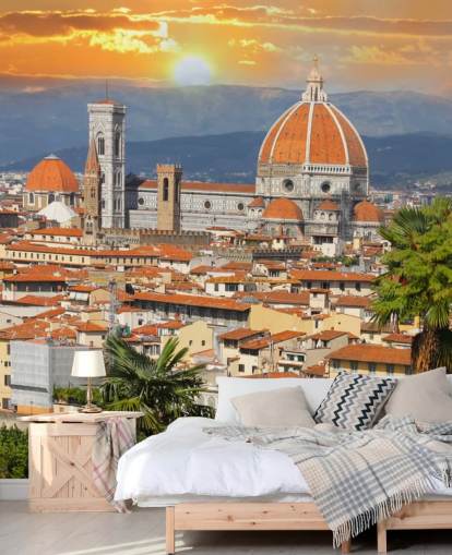 Firenze våren, Toscana, Italia tapet Firenze våren, Toscana, Italia tapet