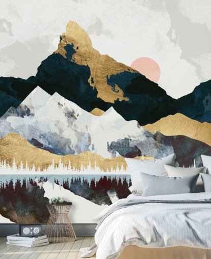 Winters Day Mural by SpaceFrog Designs Winters Day Mural by SpaceFrog Designs