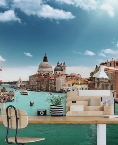 kirkas venetsian taustakuvamaalaus nimeltä Venice Grand Canal olohuoneisiin ja makuuhuoneisiin kirkas venetsian taustakuvamaalaus nimeltä Venice Grand Canal olohuoneisiin ja makuuhuoneisiin