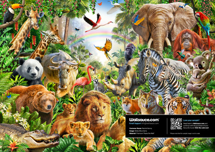 Global Animals Wallpaper | Wallsauce US