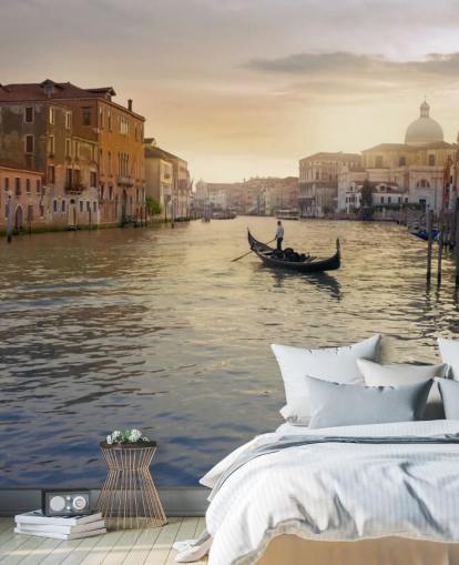 Venice Gondolier Mural Venice Gondolier Mural