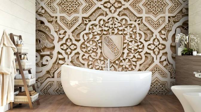 Carved Stone Wallpaper