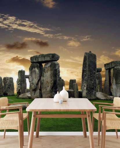 Stonehenge Sunrise mural Stonehenge Sunrise mural