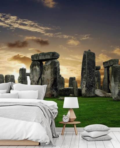 Stonehenge Sunrise mural Stonehenge Sunrise mural