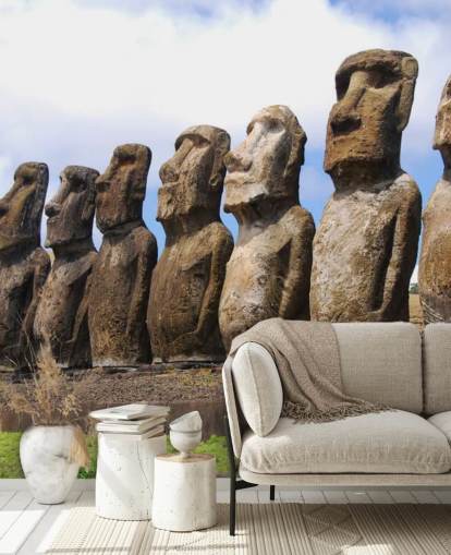 Easter Island wallpaper mural Easter Island wallpaper mural