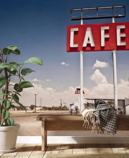 USA Route 66 Wallpaper Mural USA Route 66 Wallpaper Mural