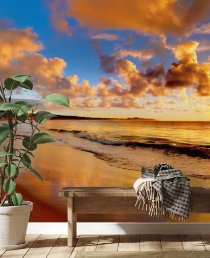 Impressionante Sunset Sky Wall Mural Impressionante Sunset Sky Wall Mural