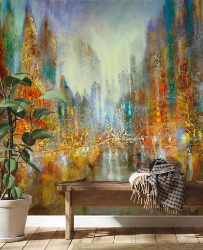 City of Lights Abstract Wallpaper City of Lights Abstract Wallpaper