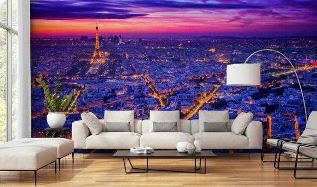 Paris Wallpaper & Wall Murals | Wallsauce US