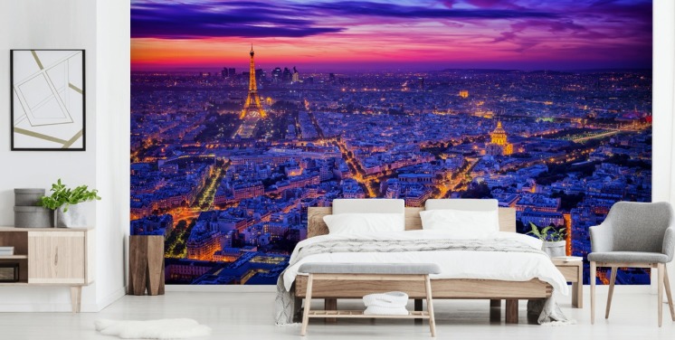 Paris Themed Wallpaper
