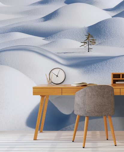 Papel de parede Snowy Hills Papel de parede Snowy Hills