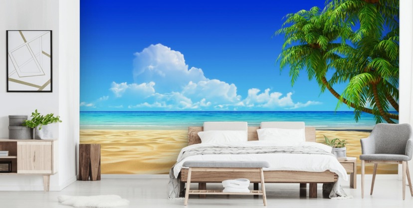 Beach Wallpaper & Tropical Beach Wall Murals 