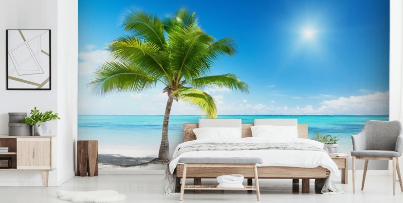 Beach Wallpaper & Tropical Beach Wall Murals | Wallsauce UK